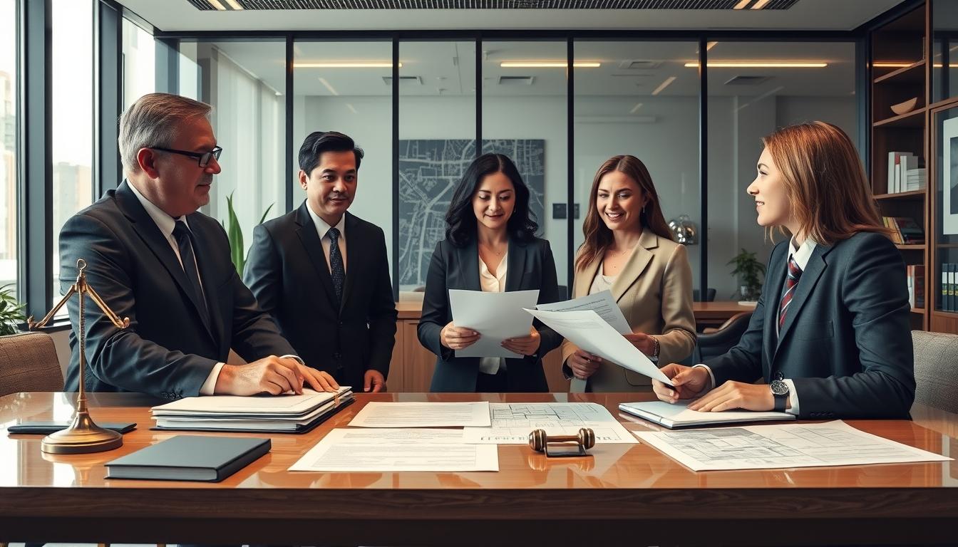 Business agreement signing